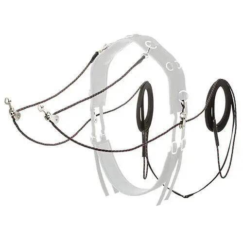 Riemen voor paard met clips Lexhis 2/4