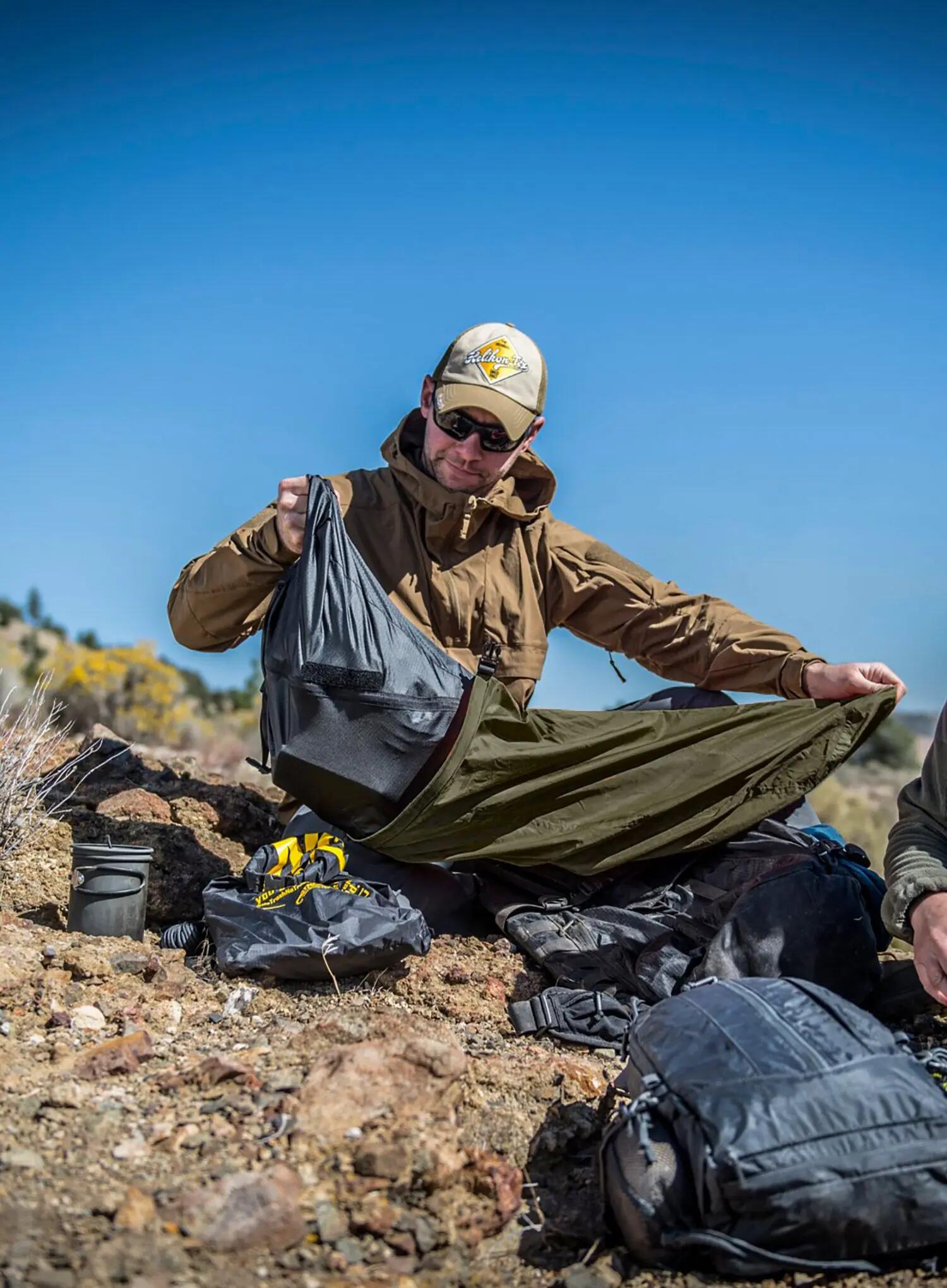 Worek wodoszczelny Helikon-Tex Arid Dry Sack Middle - green/black 5/5
