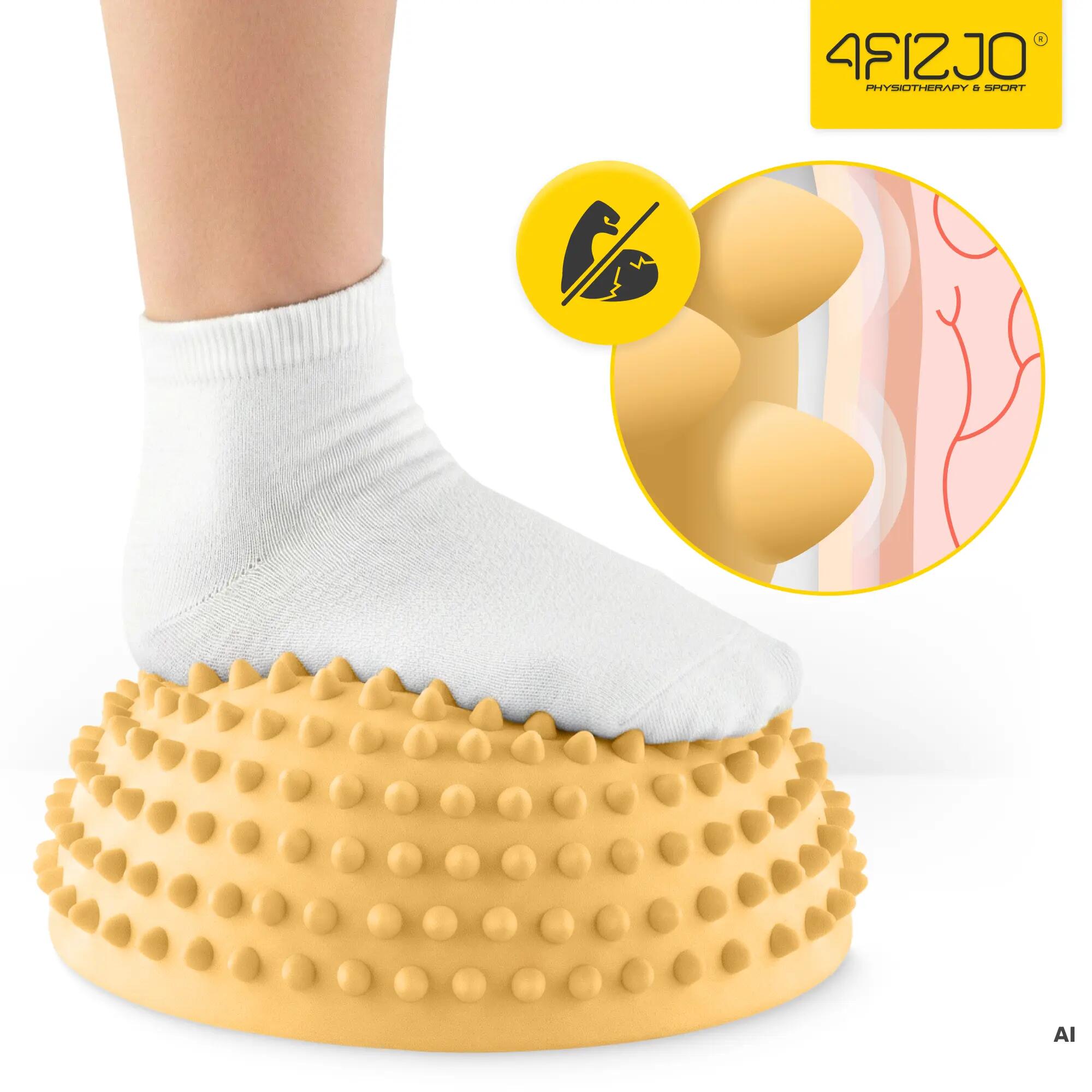 Sensorische Halbkugeln für Übungen und Rehabilitation 2 Stück SensoKid 4FIZJO 7/14