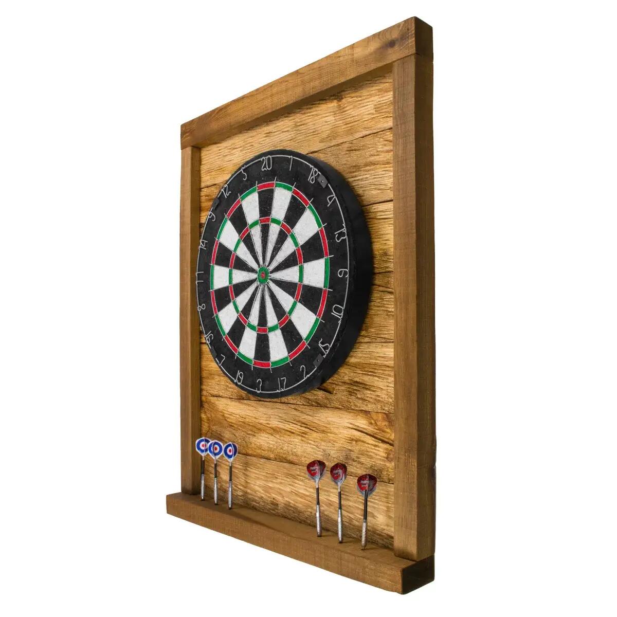Tablica Drewniana John Paddle Premium do Darta Retro Vintage Uniwersalny 7/7