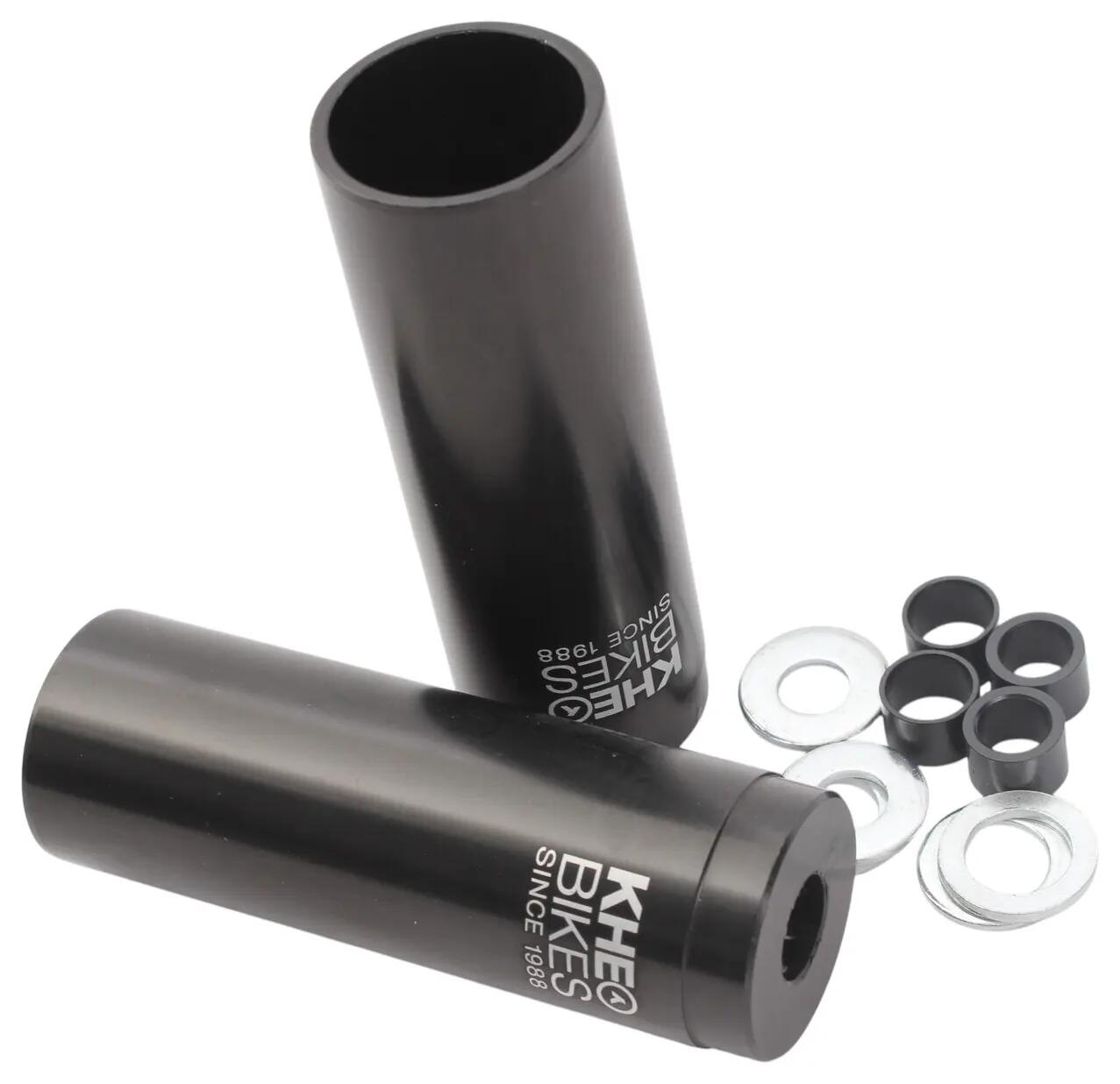 BMX pegy KHE LASER CNC 1 pár pro 10 mm, 12 mm a 14 mm 6/8