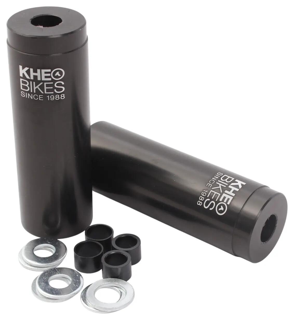 BMX pegy KHE LASER CNC 1 pár pro 10 mm, 12 mm a 14 mm 3/8