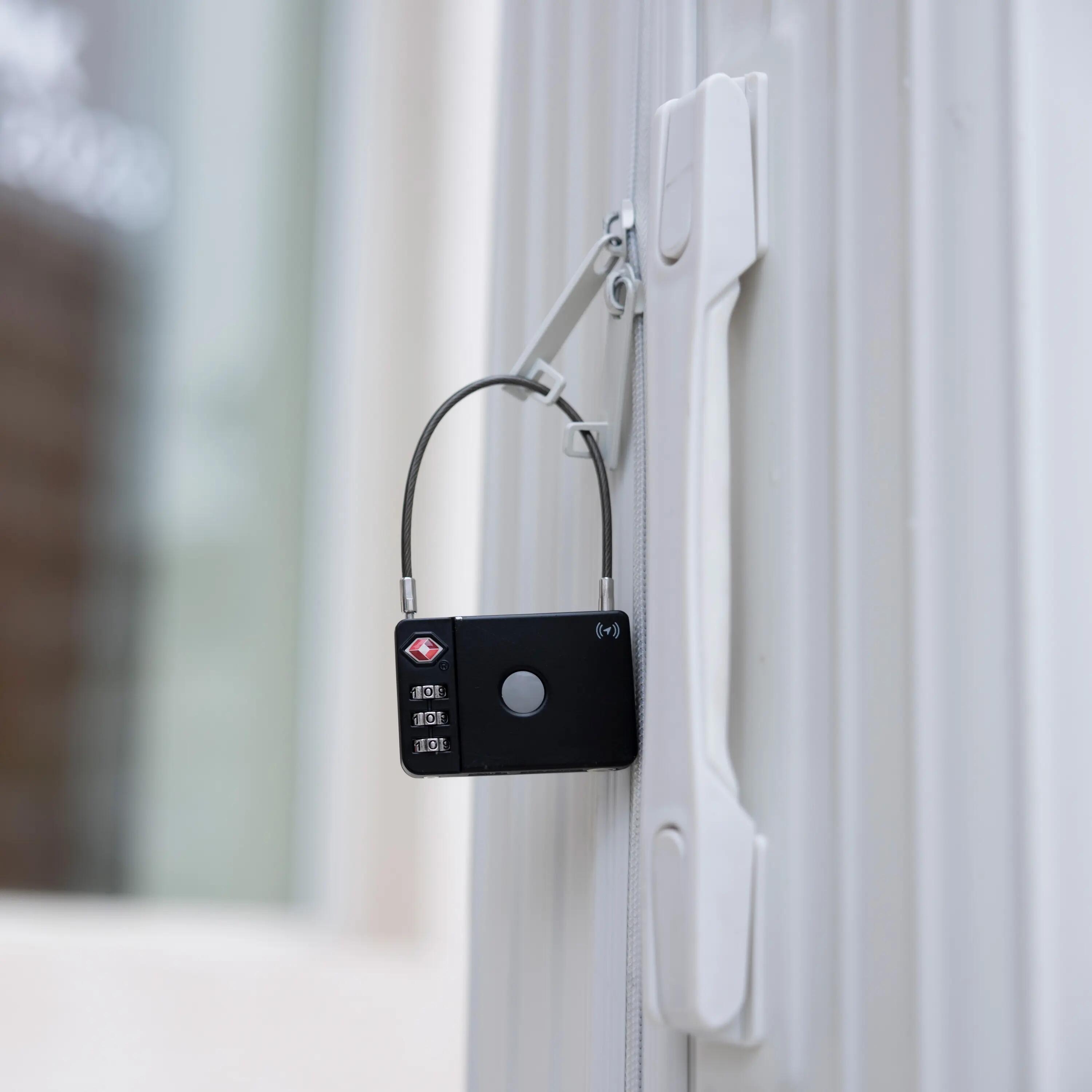 Candado TSA localizador compatible con Apple Find My y Android Find Hub 4/9