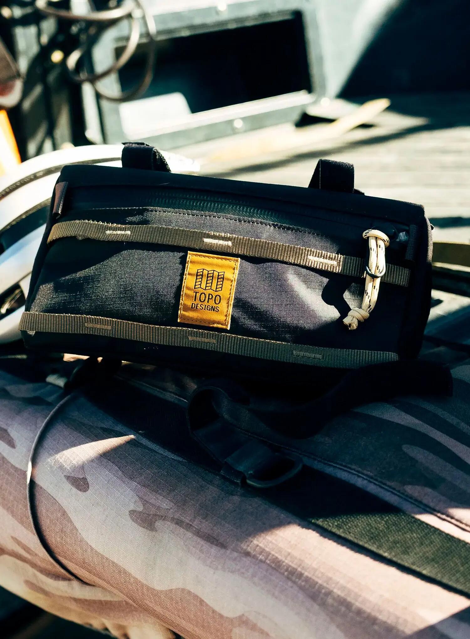 Torba na kierownicę Topo Designs Bike Bag - black/neutral 2/4