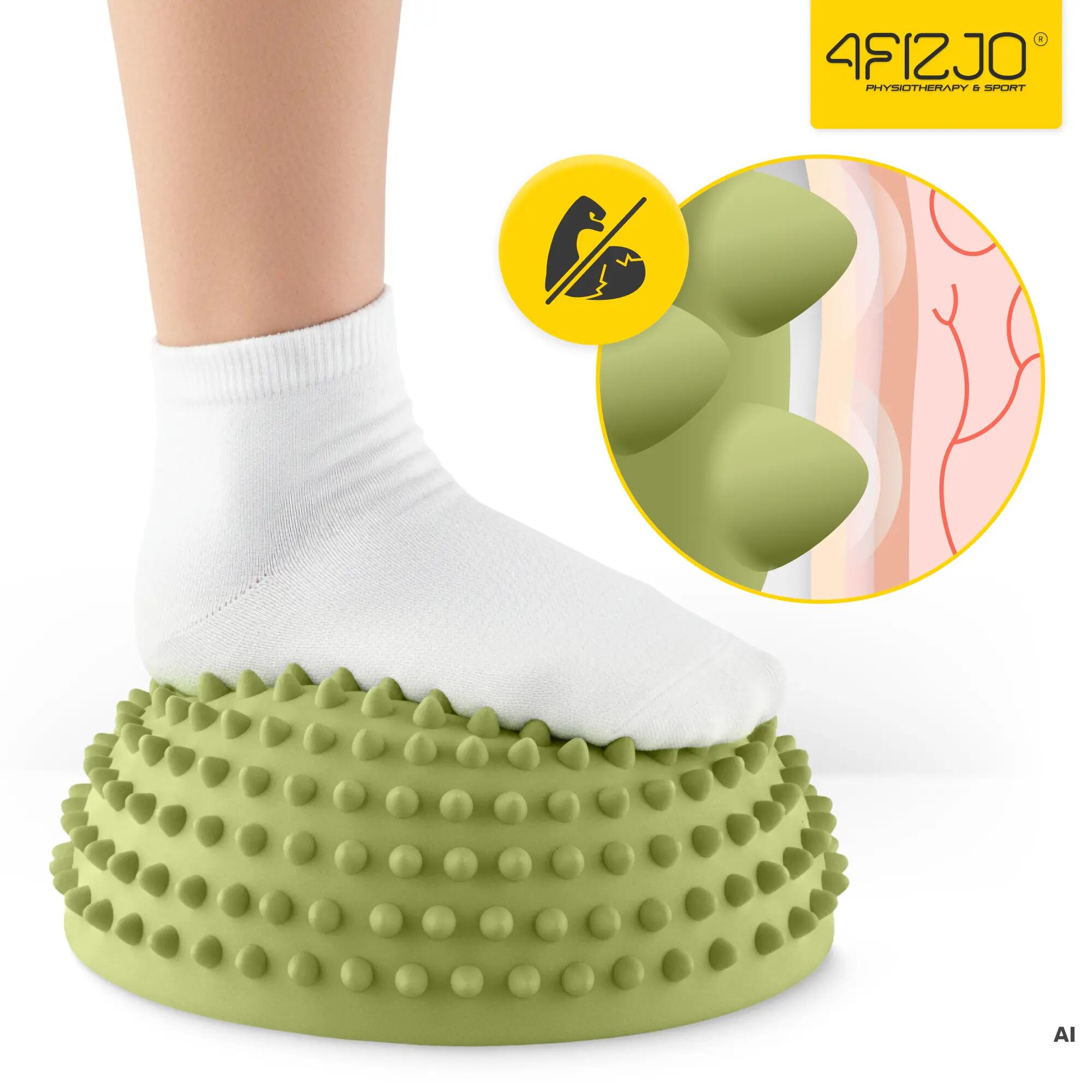 Sensorische Halbkugeln für Übungen und Rehabilitation 2 Stück SensoKid 4FIZJO 7/14