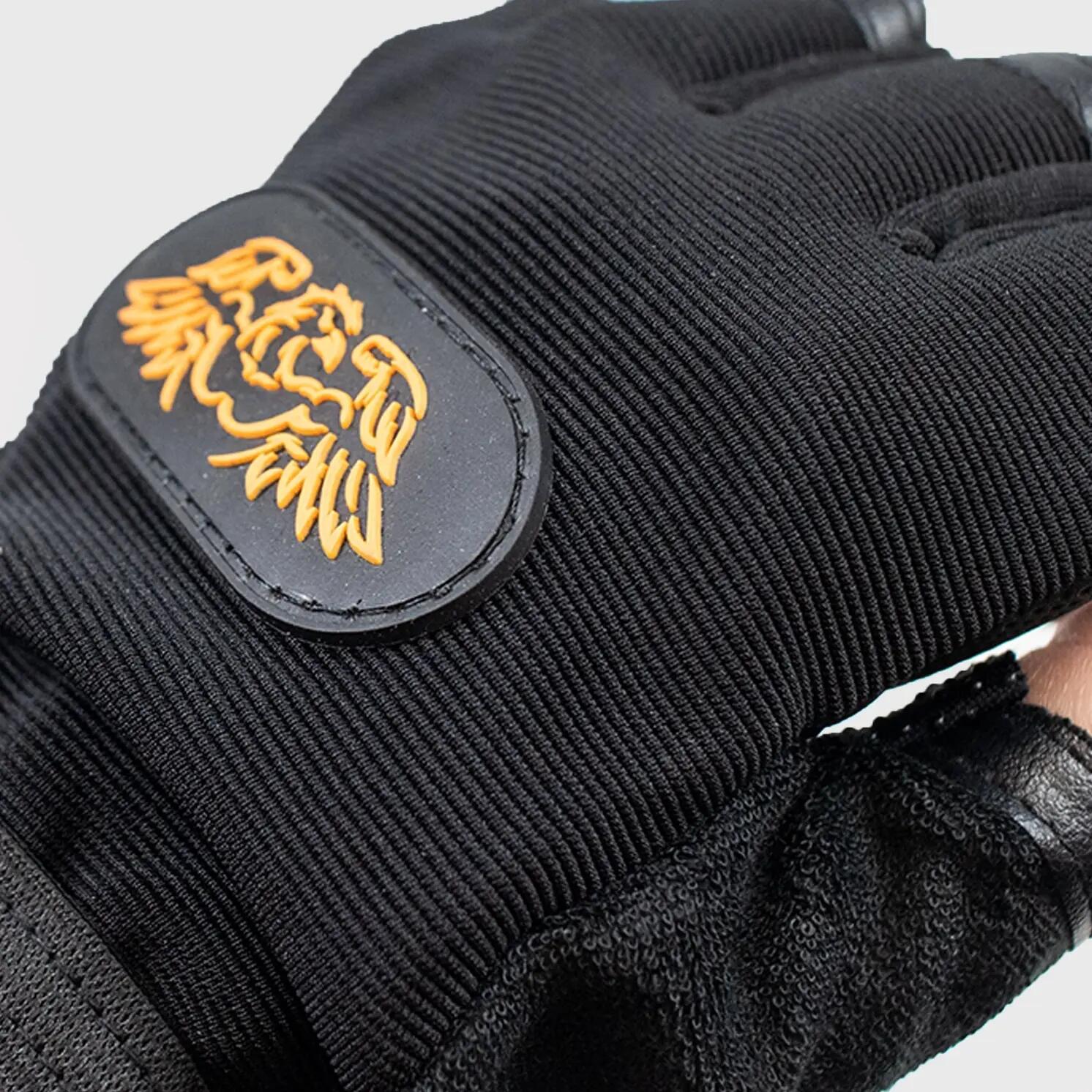 Gants d'entraînement d'haltérophilie noirs 5/6