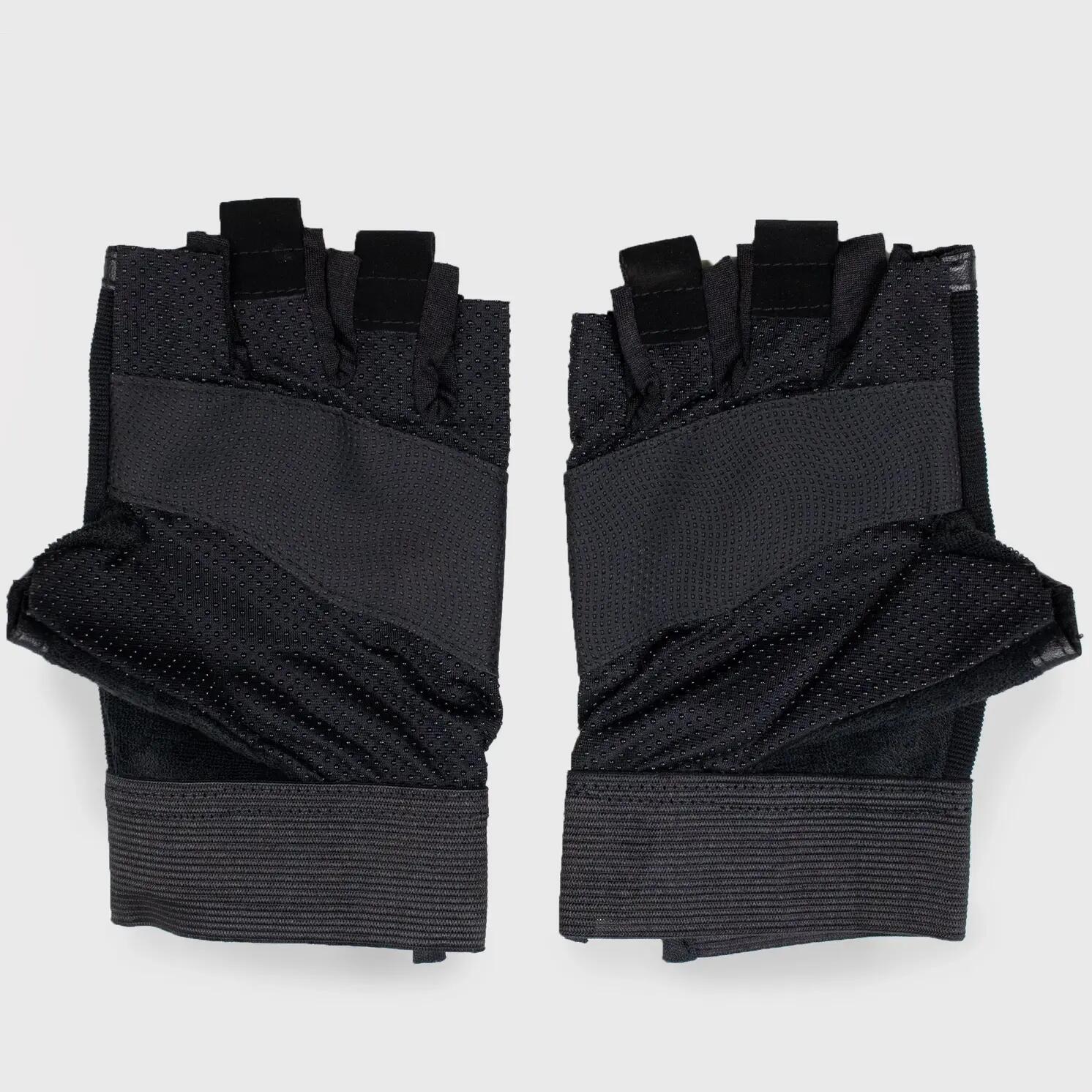 Gants d'entraînement d'haltérophilie noirs 4/6