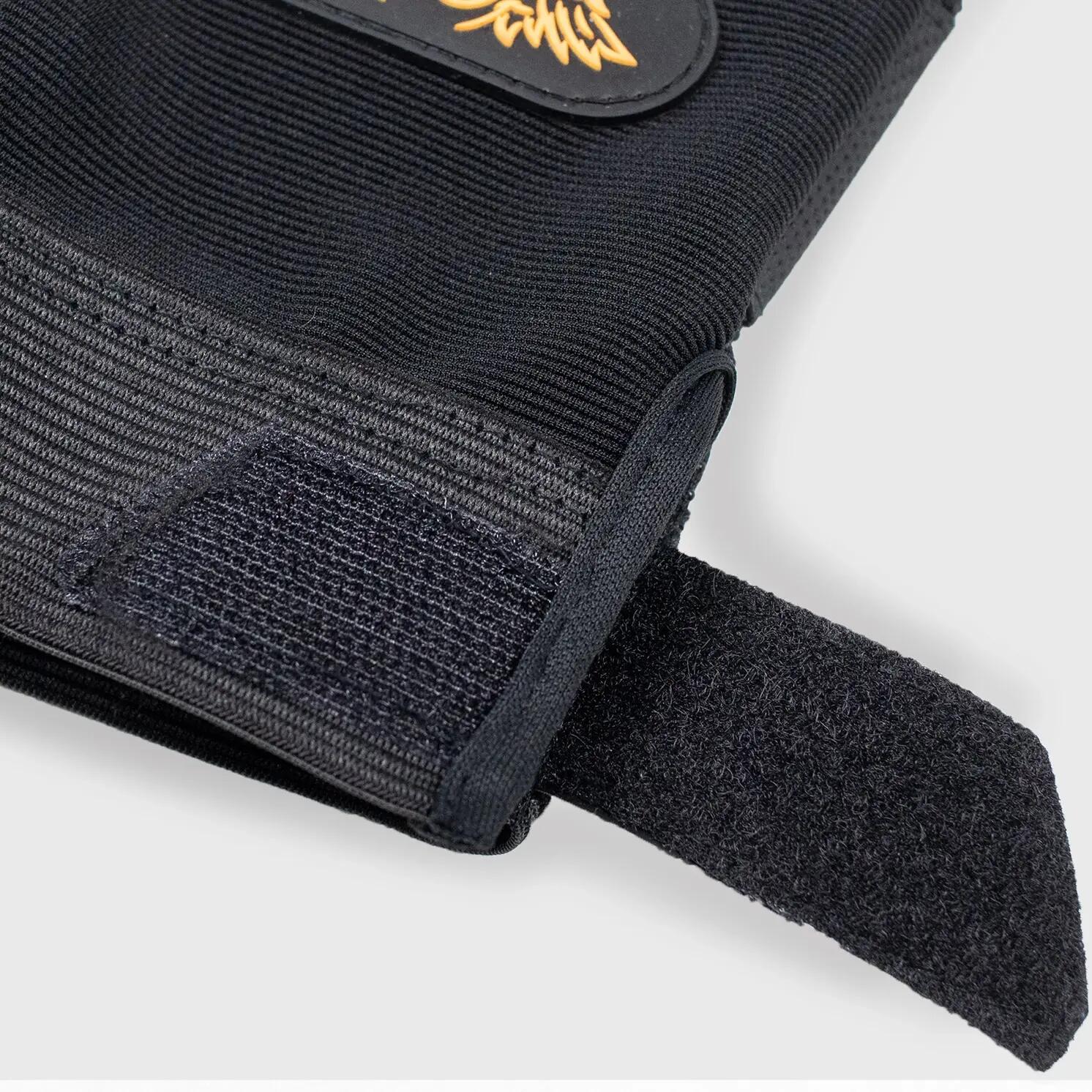 Gants d'entraînement d'haltérophilie noirs 3/6