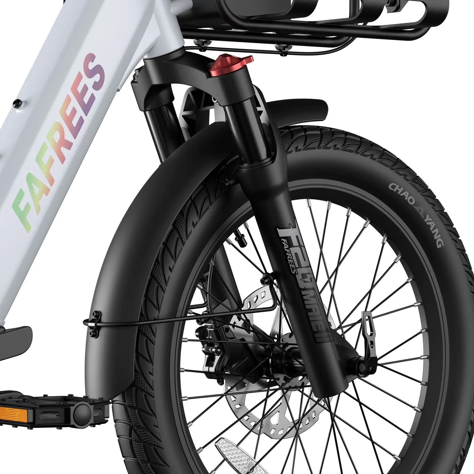 Opvouwbare elektrische fiets FAFREES F20 Mate 48V21Ah accu 65N·m 7/7