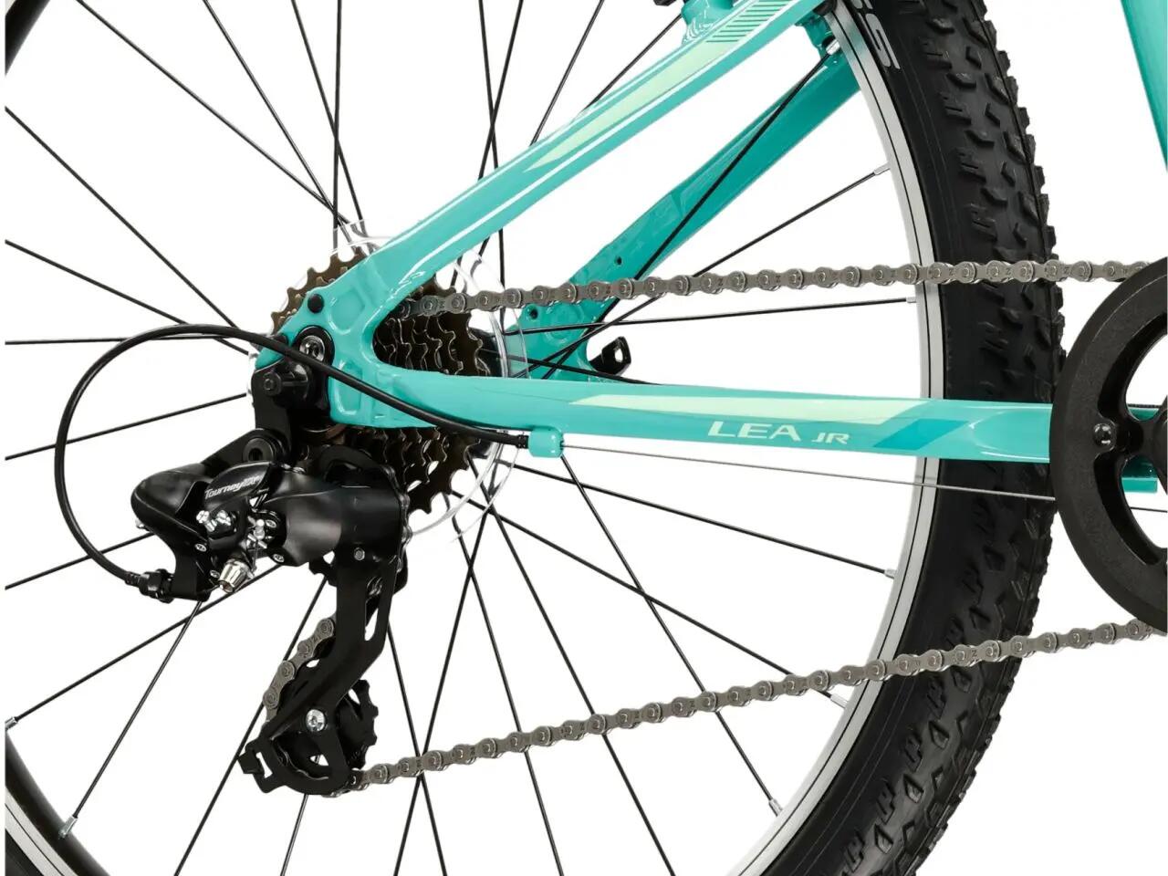 Rower górski MTB Kross Lea JR 1.0 24" S (12") 8 biegów seledynowy 7/7