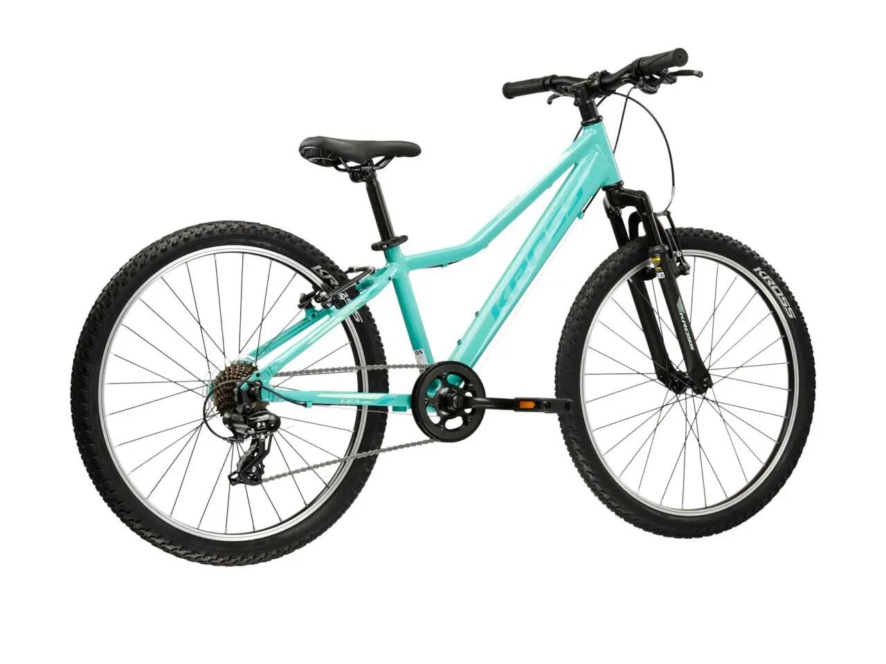 Rower górski MTB Kross Lea JR 1.0 24" S (12") 8 biegów seledynowy 3/7