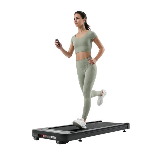 W2 walking pad 0,5–6 km/h, 2,5 HP brushless, LED, app, silencieux