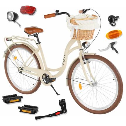Vélo de ville 26" acier 18" 155-180cm 1 vitesses Davi Lila Style