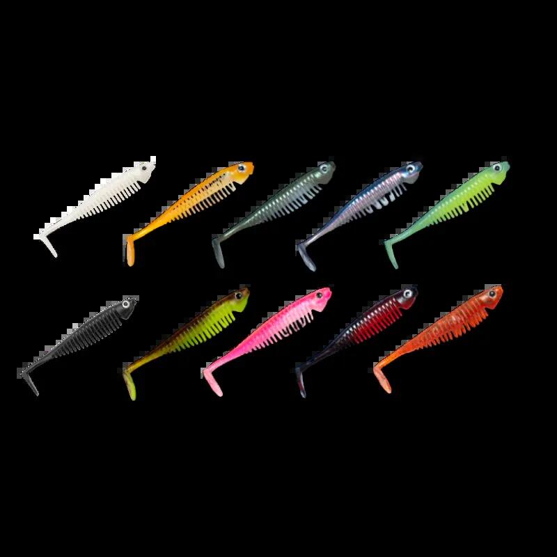 Softbaits - Toppies – Skeletonius (Motoroil, 10 cm) 3/7