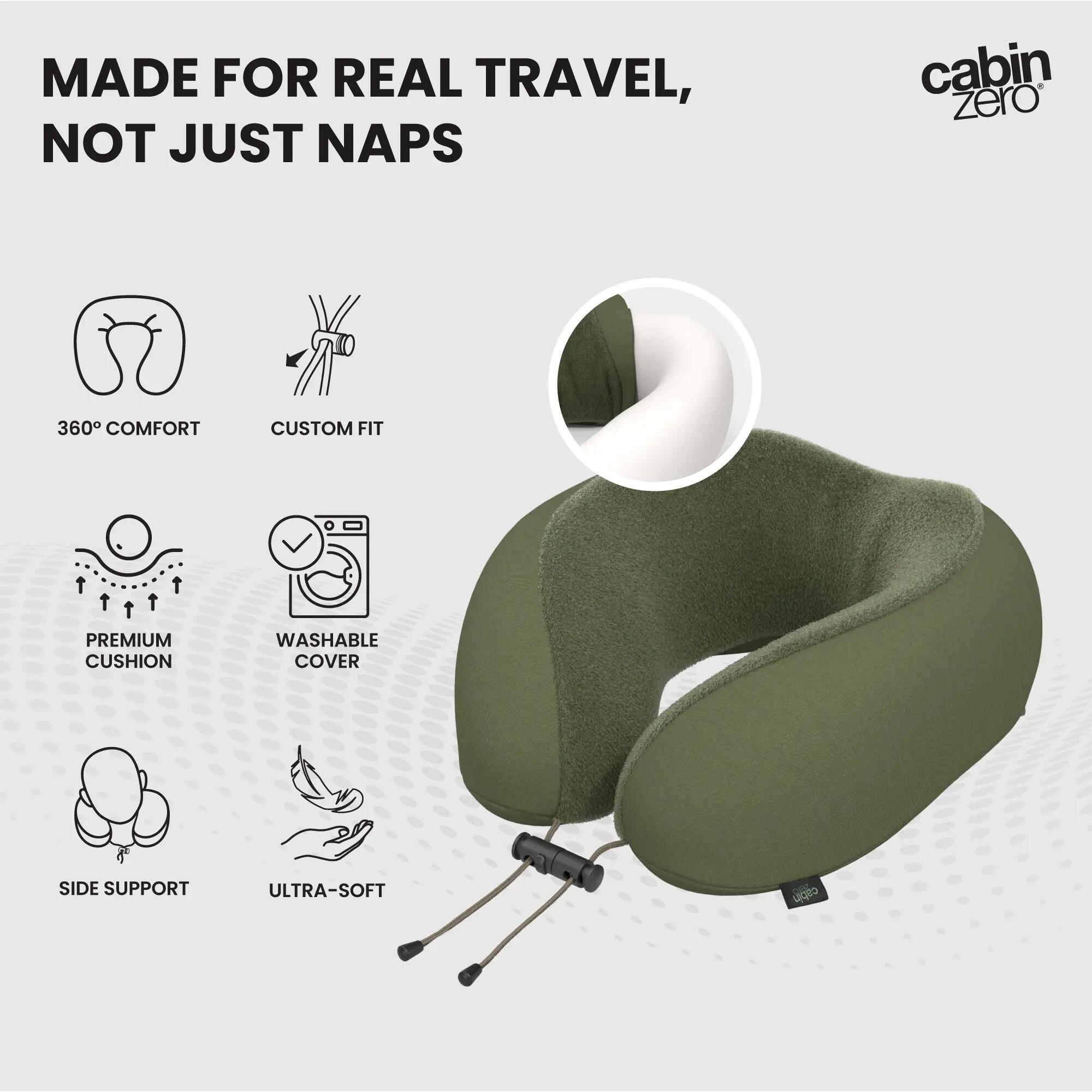 Cestovní polštářek CabinZero Travel Pillow 4/12