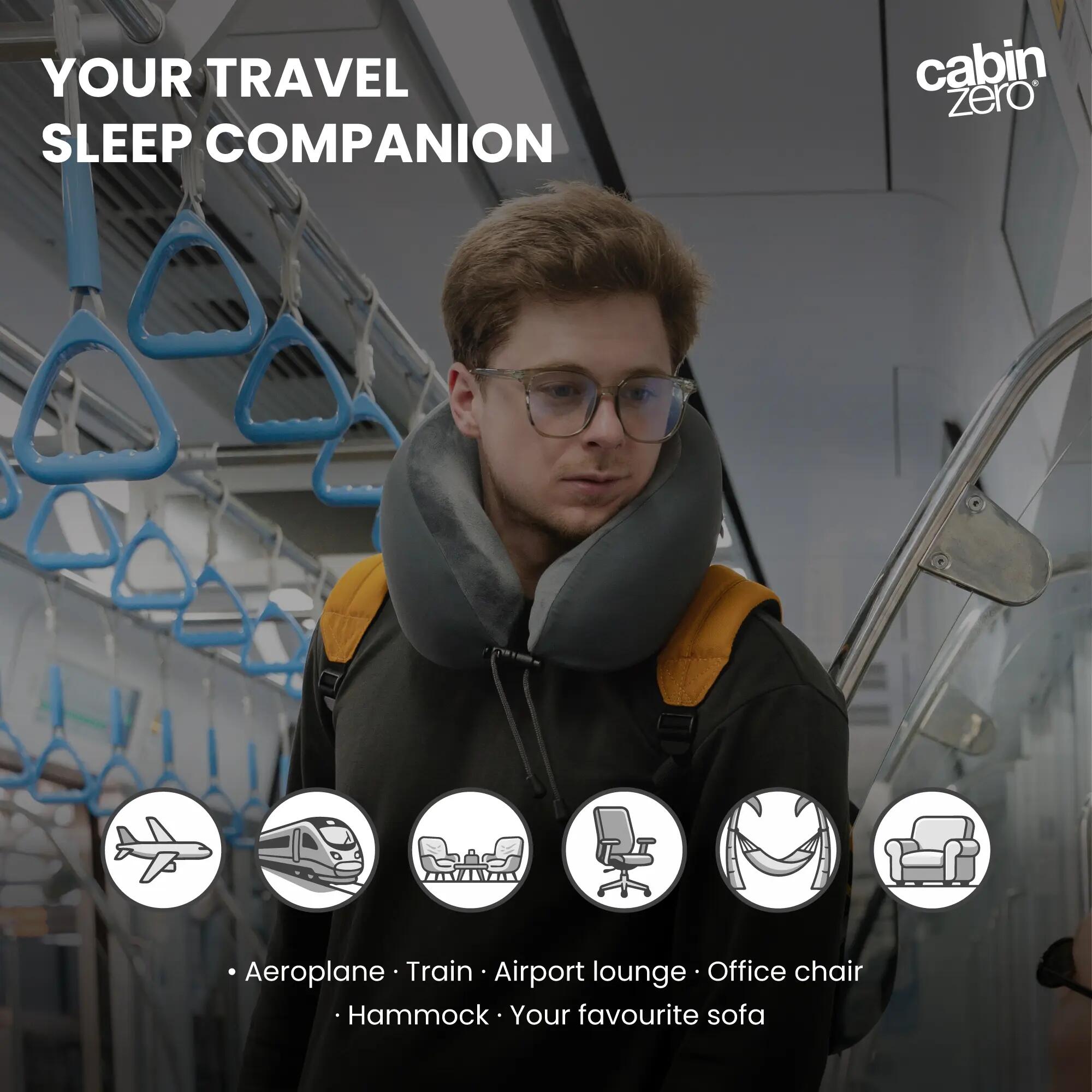 Poduszka turystyczna CabinZero Travel 8/12