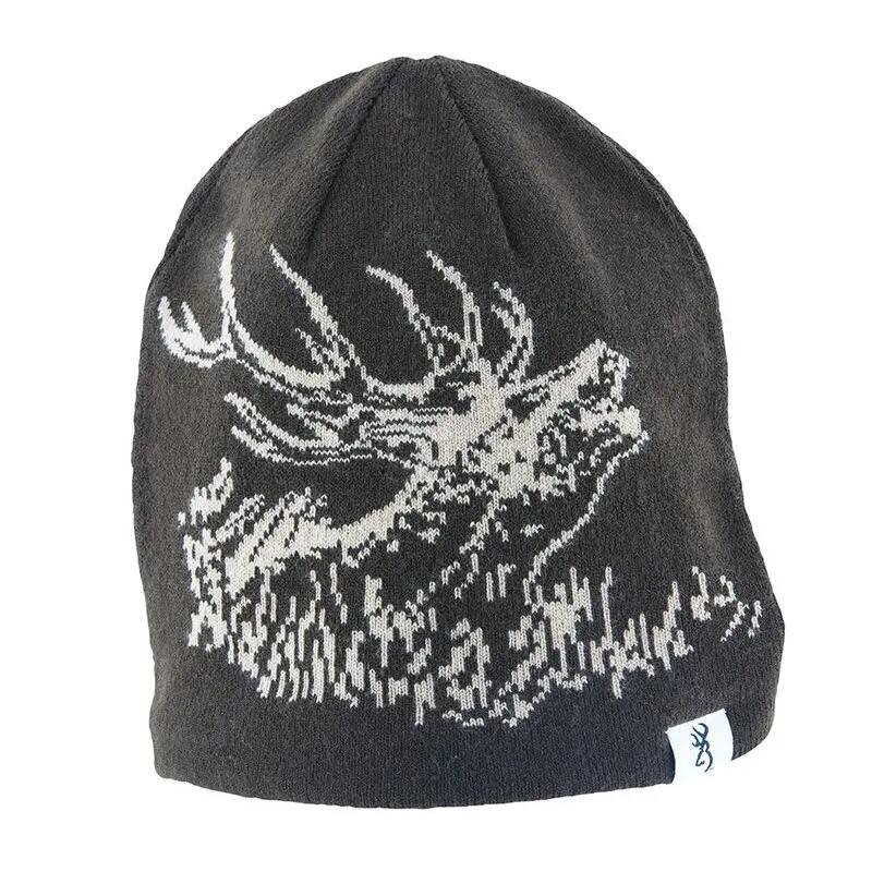 Jachtmuts Deerscene Bruin/Oranje