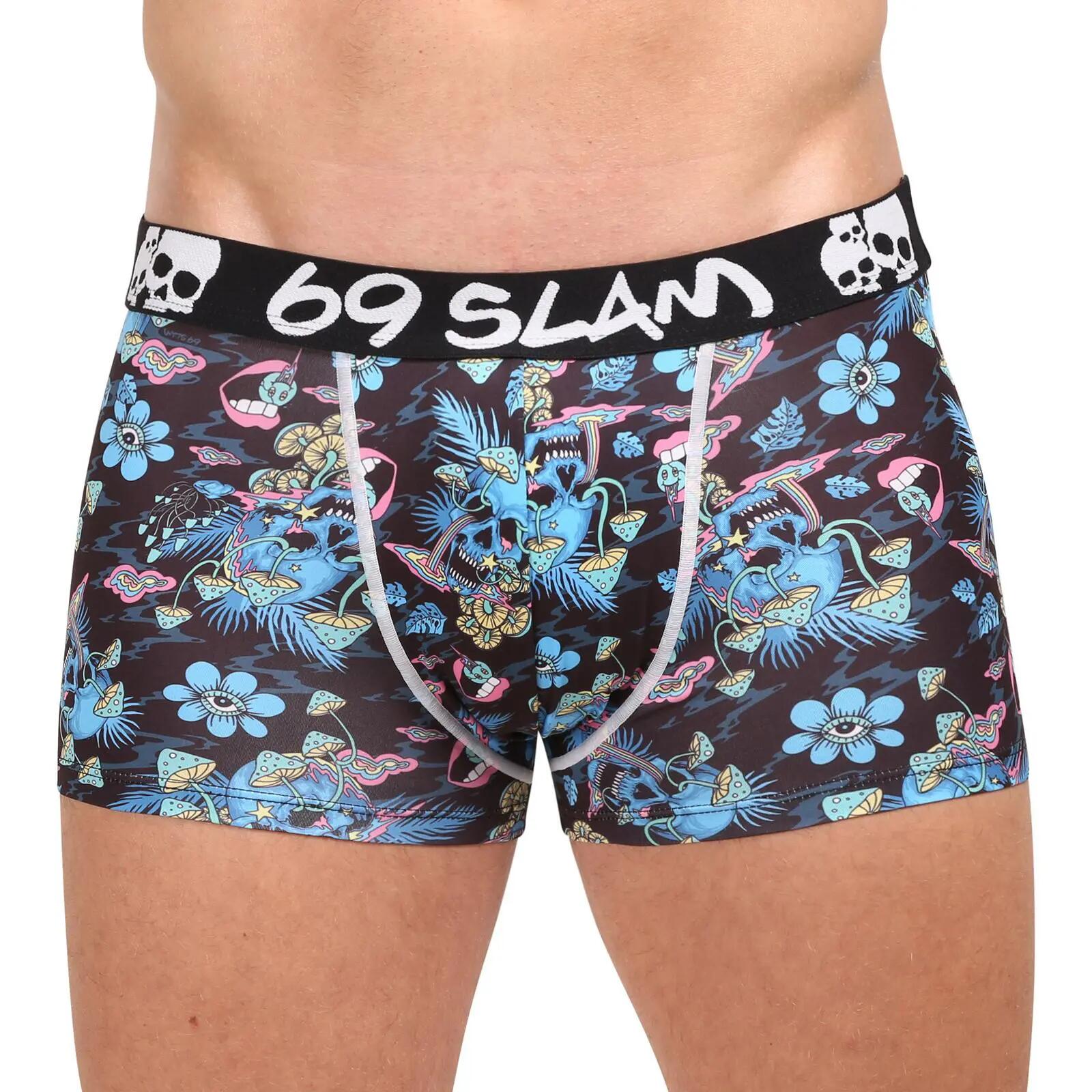 SLAM Pánské boxerky Hip SKULL TRIP MASON (MSYSKU-PO)