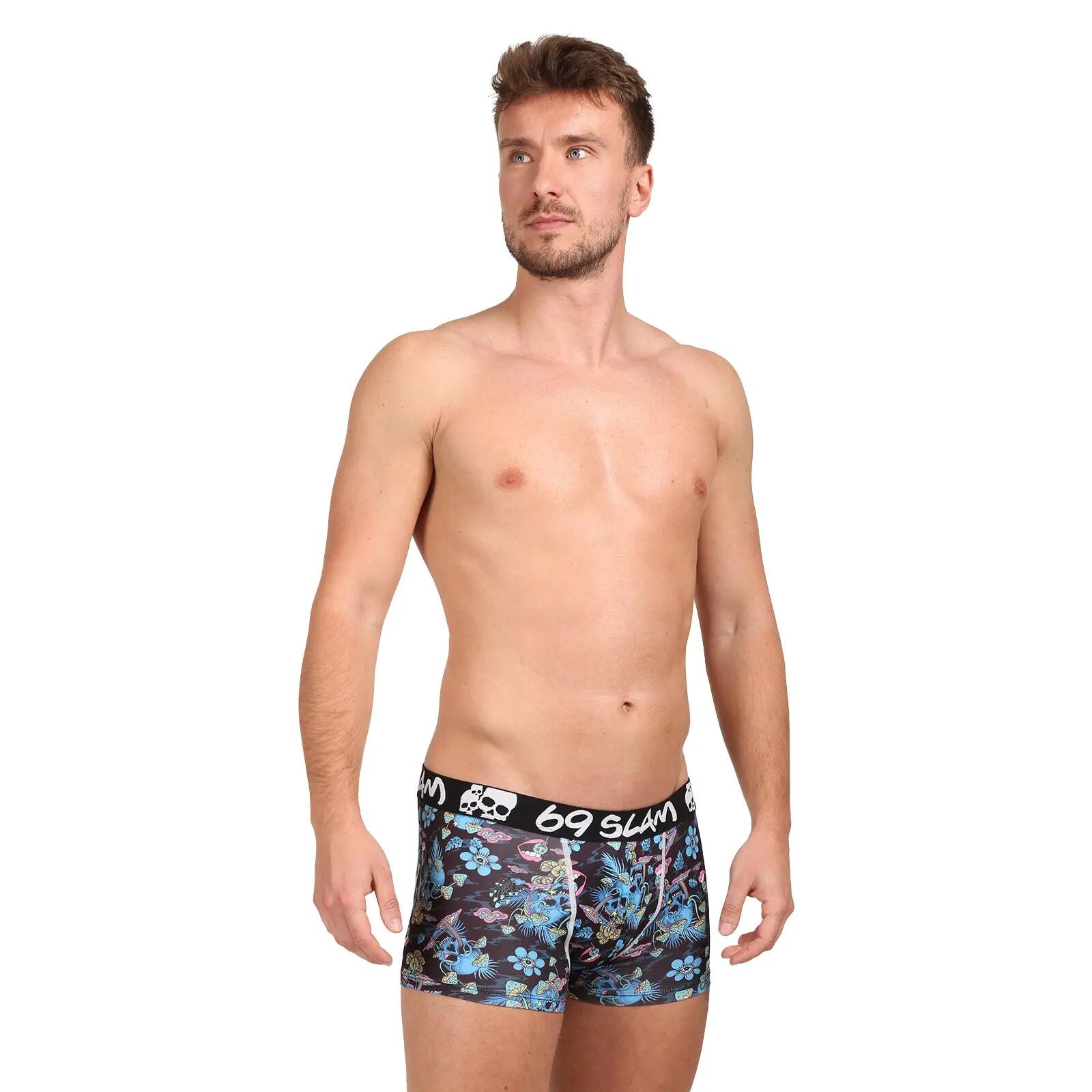 Pánské boxerky Hip SKULL TRIP MASON (MSYSKU-PO) 5/5
