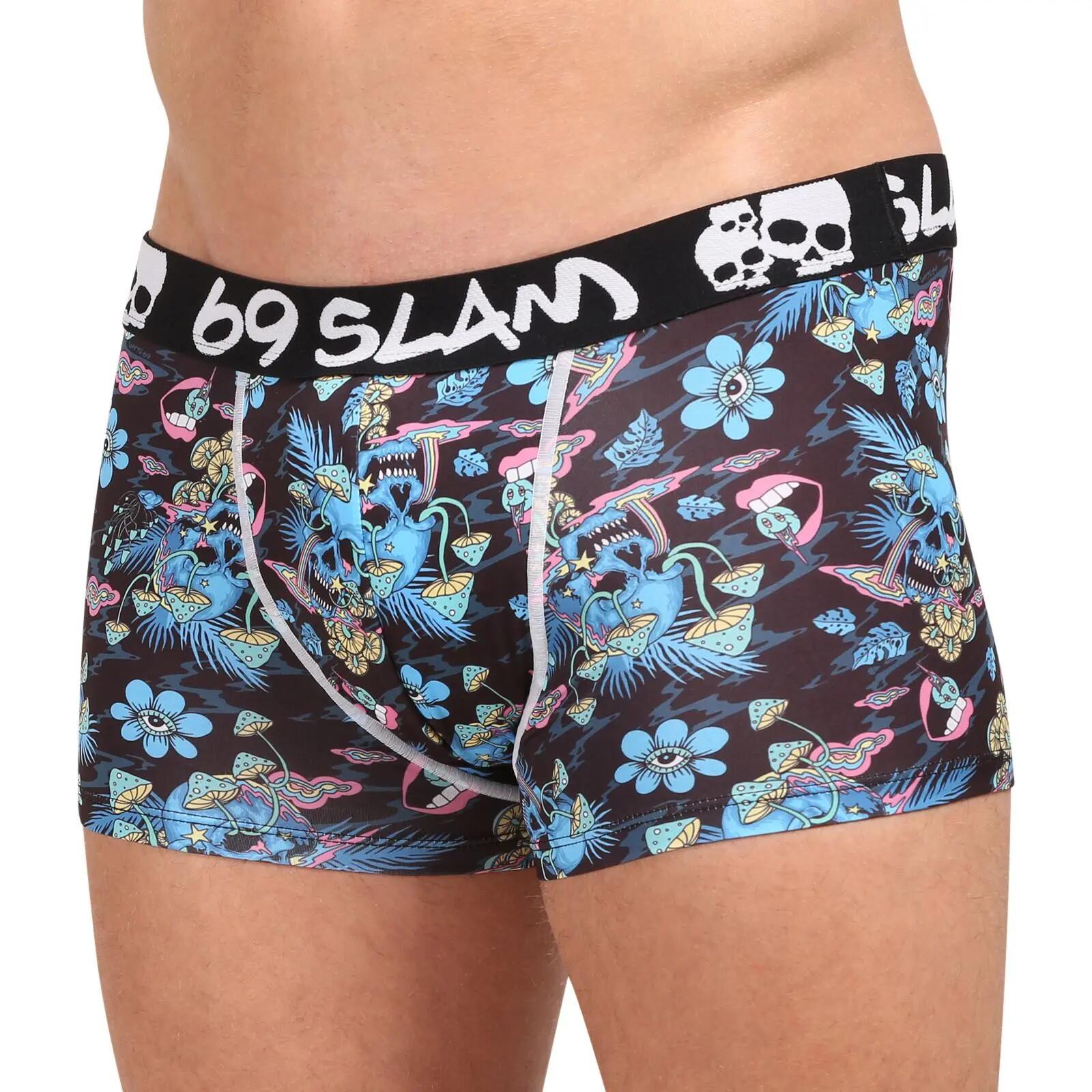Pánské boxerky Hip SKULL TRIP MASON (MSYSKU-PO) 2/5