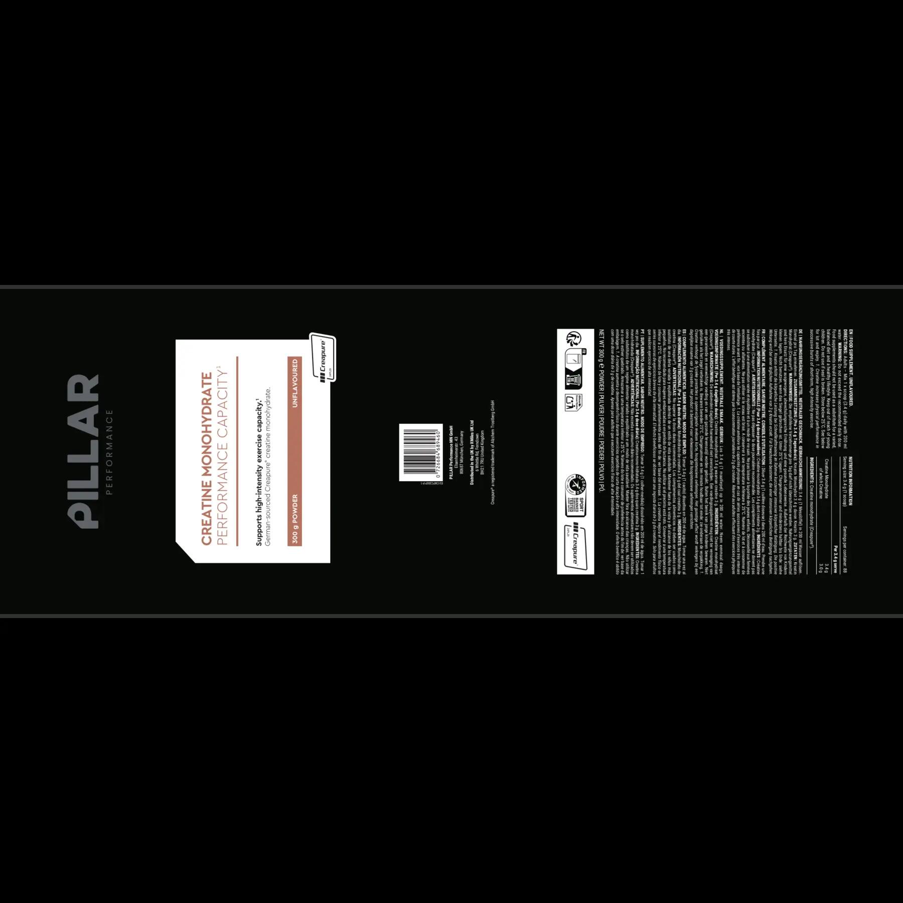 Creatine Monohydrate – Beutel 300 g 6/6