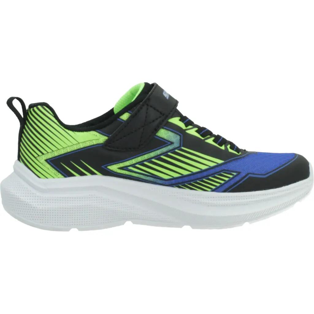 Zapatillas niño Skechers Microspec Velocity-grid-drift 4/15