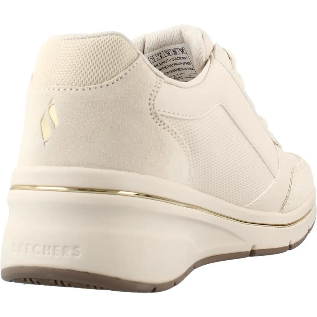 Buty SKECHERS 190370S BILLION FLEX LUXE UP Beżowy 3/5