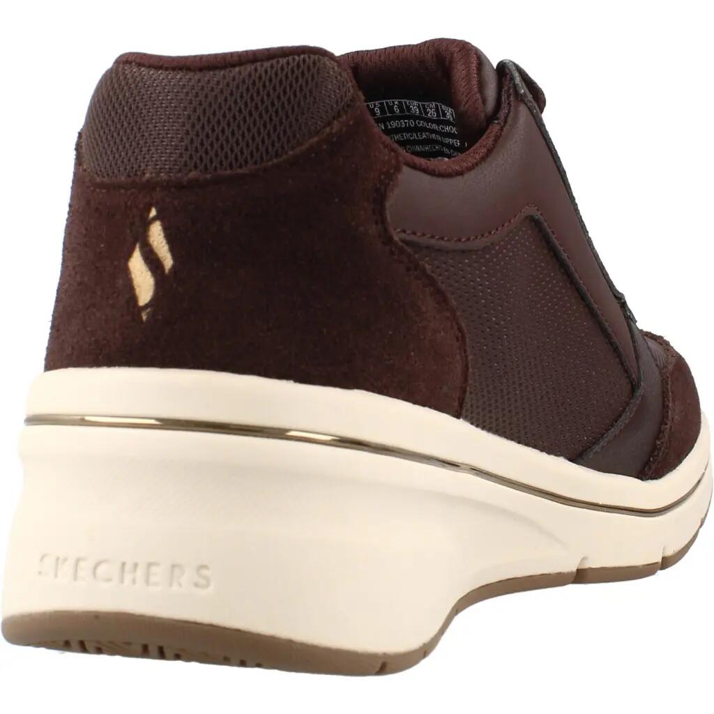 Zapatillas Femme Skechers Billion Flex - Luxe Up Marron 3/5