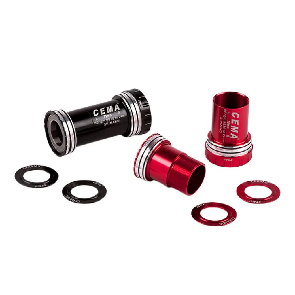 CEMA BBright42 Bracket for SRAM GXP - Ceramic Black