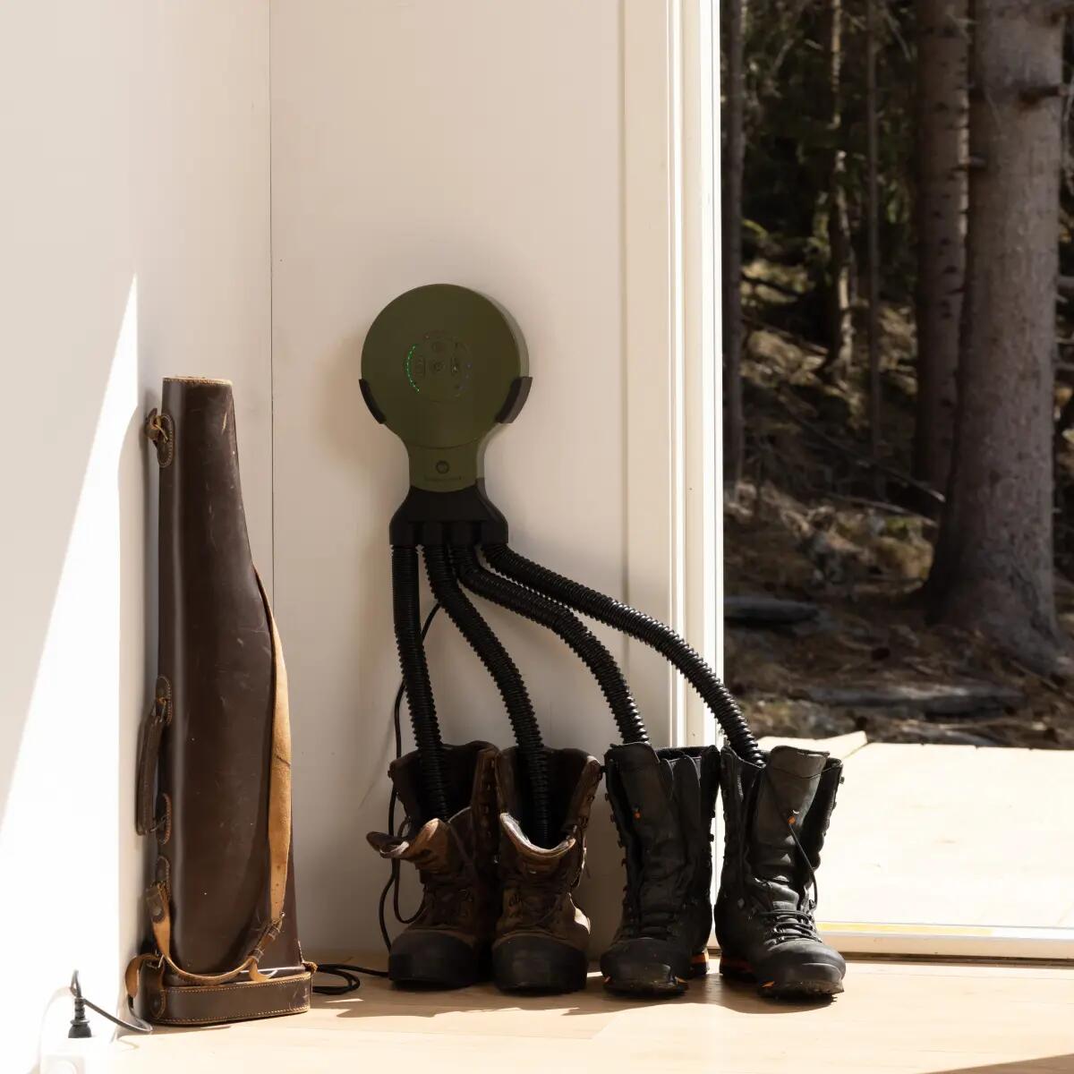 Octopus — Sèche-chaussures ionique noir 6/8