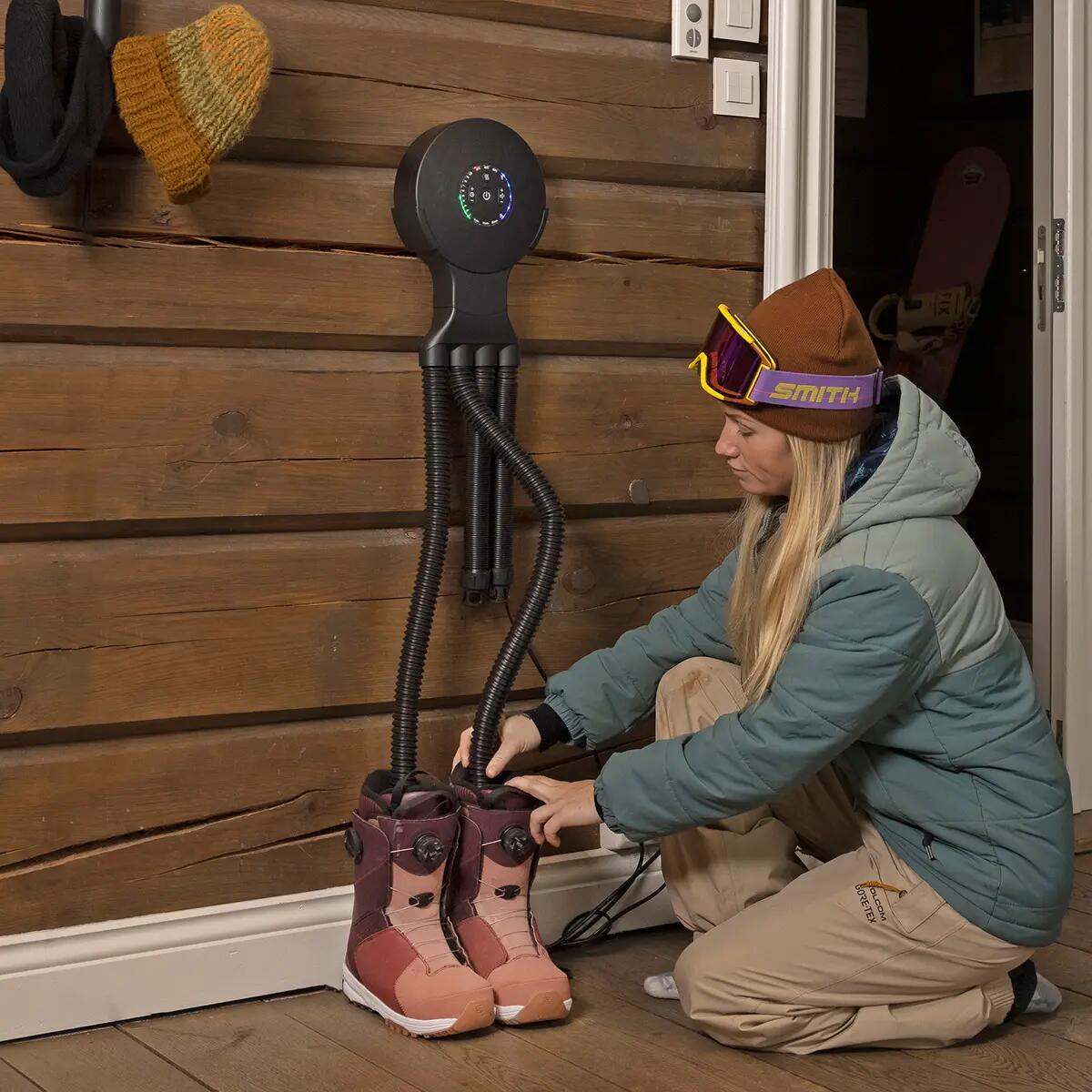 Octopus — Sèche-chaussures ionique noir 5/8