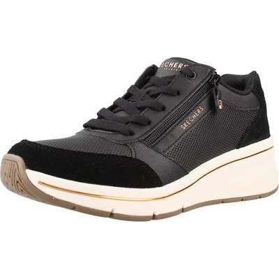 Zapatillas dames skechers billion flex - luxe up zwart