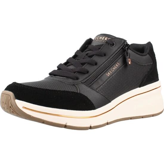 Buty SKECHERS 190370S BILLION FLEX LUXE UP Beżowy
