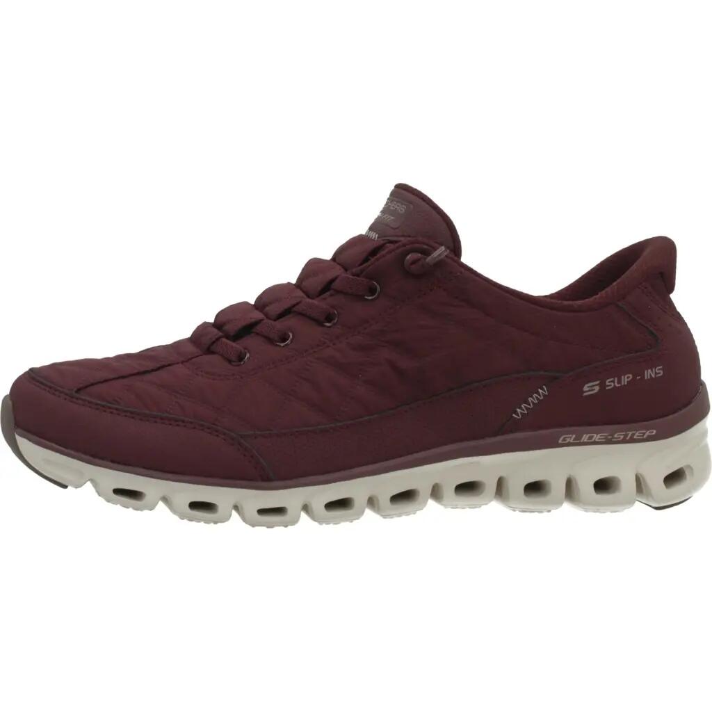 Buty SKECHERS 104556S GLIDE STEP AT EASE Bordeaux 2/7