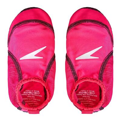 Bambini Logo Calze Per Piscina Speedo Rosa 33 EU - 37 EU