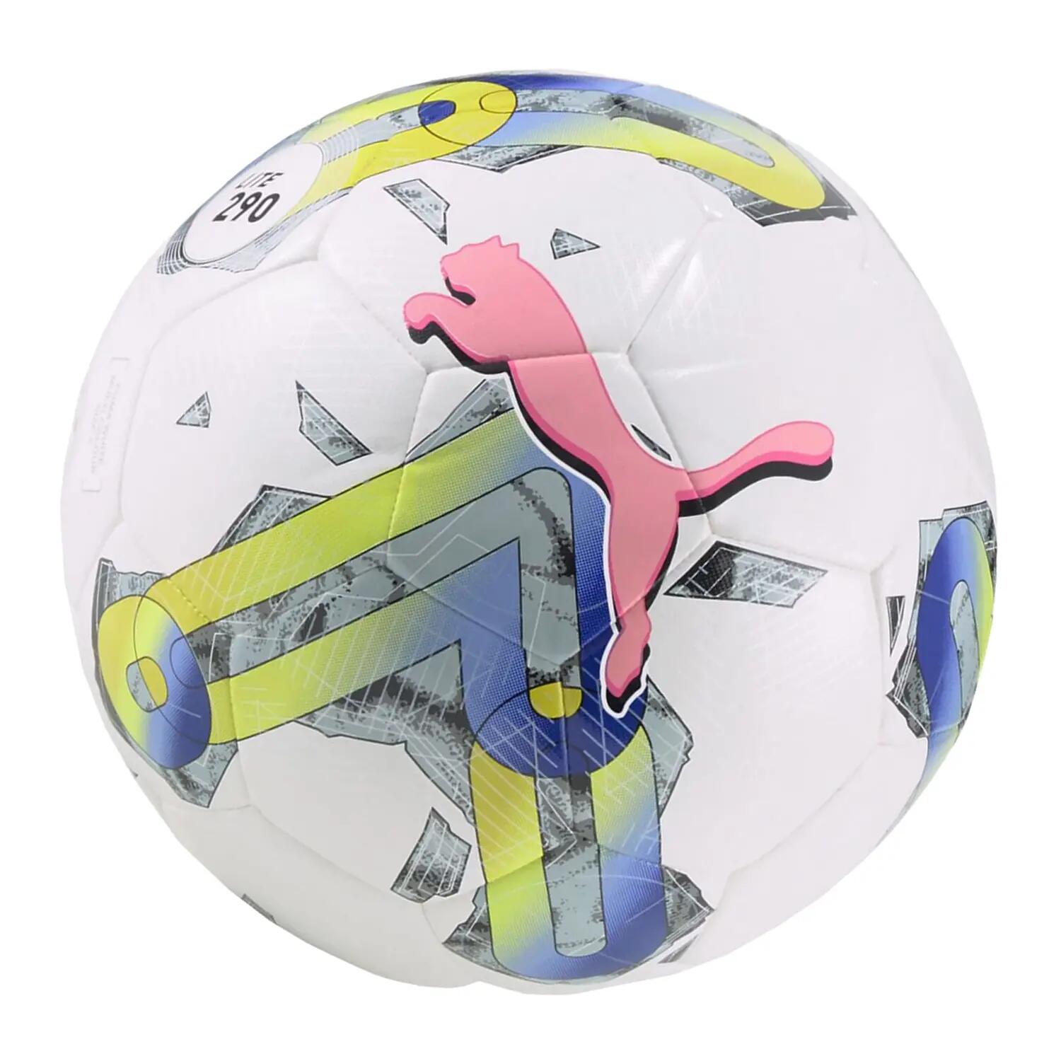 Pallone da calcio PUMA Orbita 5 HYB Lite 290 PUMA White Elektro Purple 2/2
