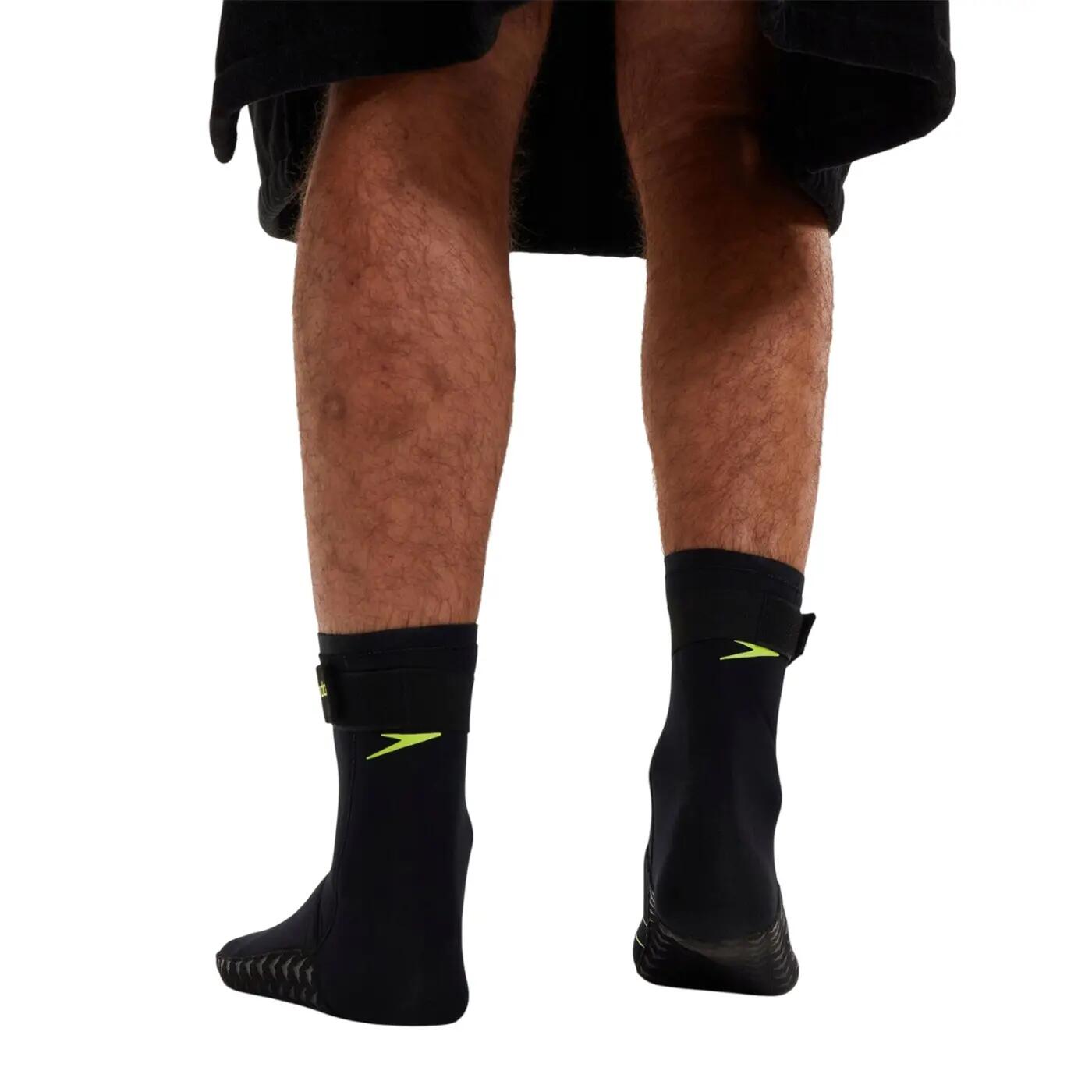 Adulto Unisex Neoprene Calzini Da Bagno Speedo Open Water Nero 33 EU - 35 EU 2/5