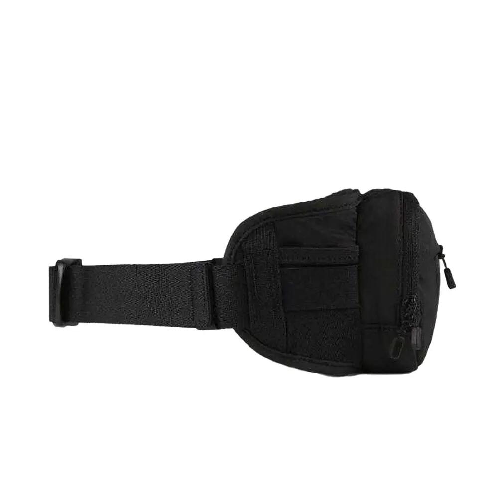 Riñonera Corriendo Diseño Swoosh Negro Talla Única 4/5