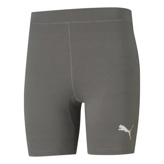 Short Thermique LIGA Homme (Gris / Argenté)
