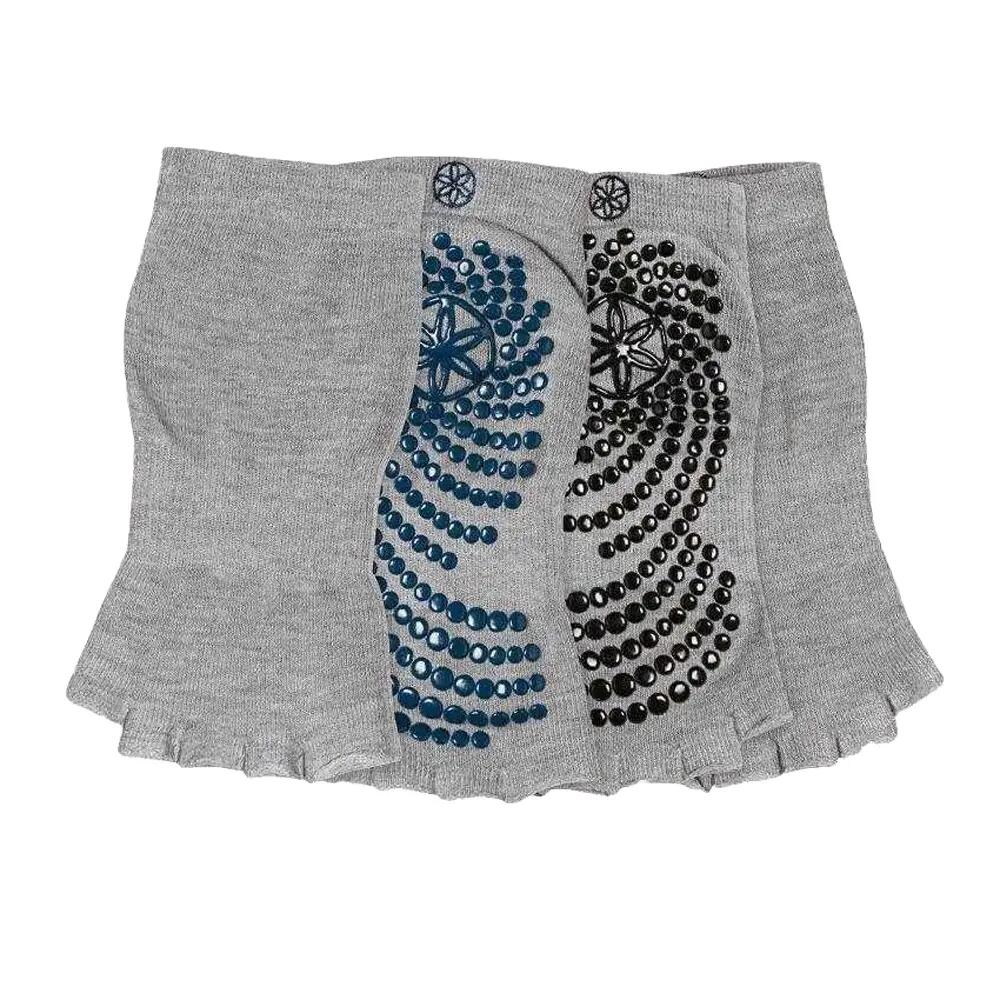 Antislipvingerloze sokken voor volwassenen (unisex) (set van 2) 2/5