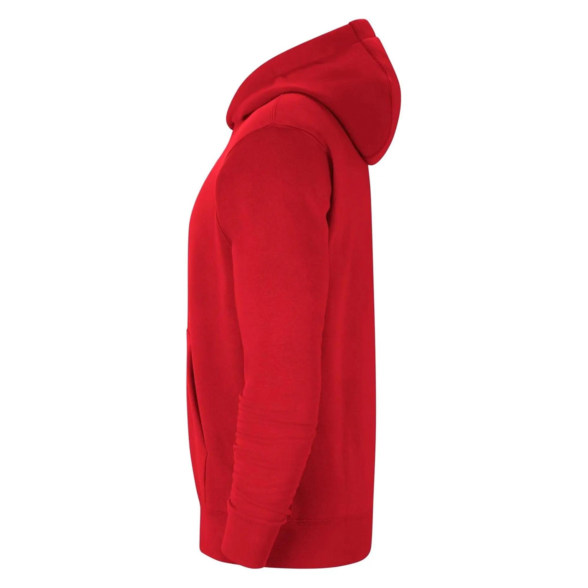 Casaco com capuz com fecho de correr Park 20 para crianças/jovens (Vermelho) 4/4