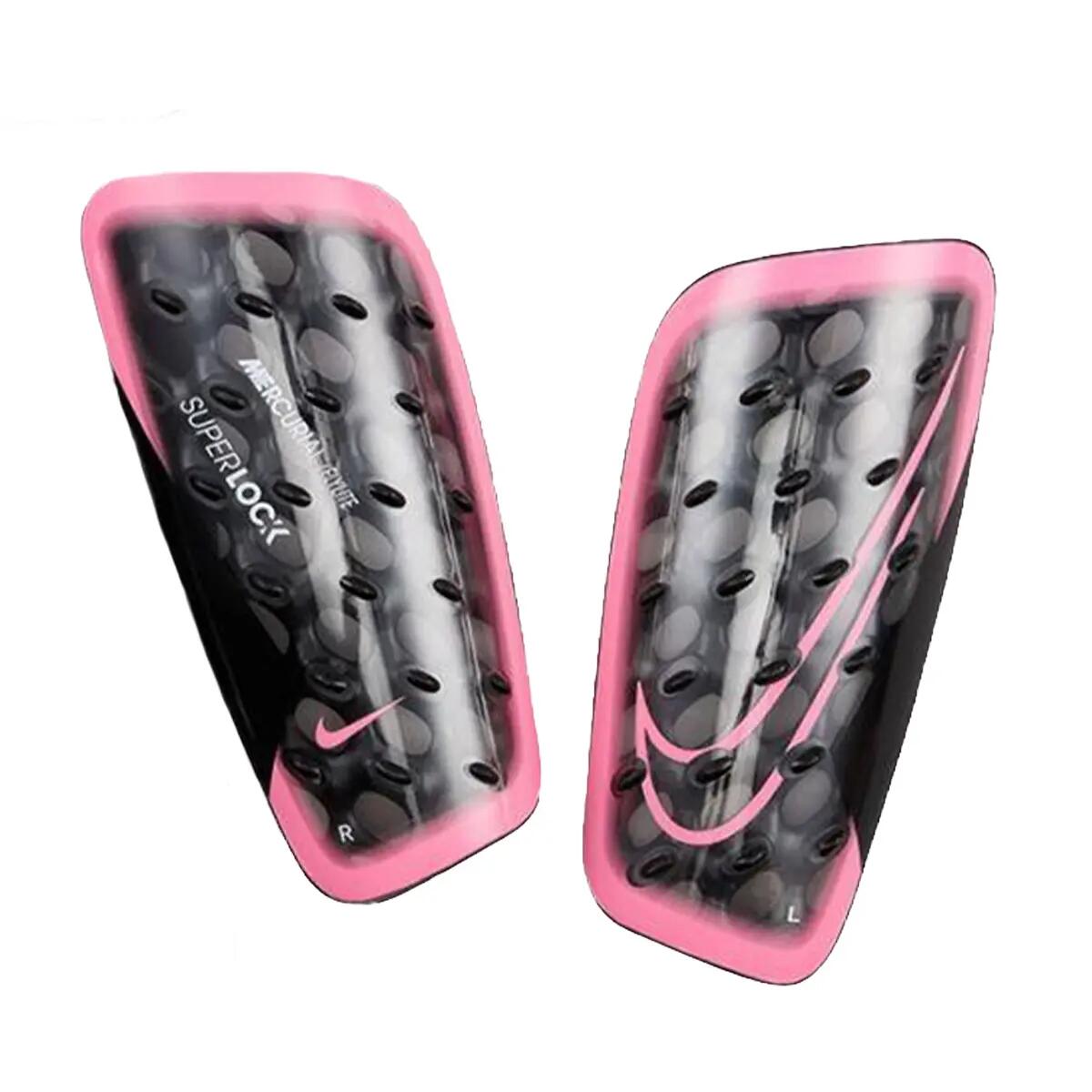 Bambini Chiusura SuperLock Parastinchi Da Infilare Nike Mercurial Flylite Nero 2/2