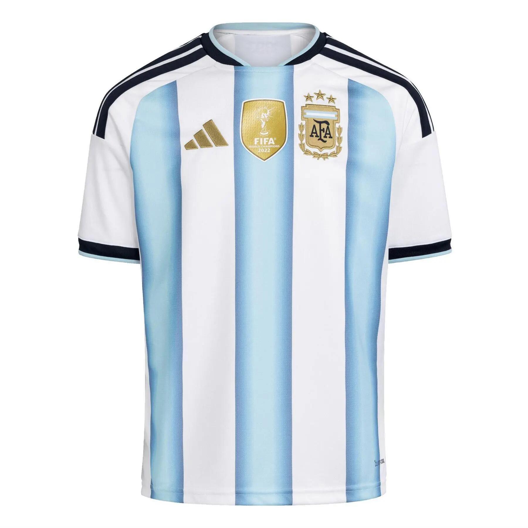 Adidas Childrens/Kids World Cup 2026 Argentina Home Shirt