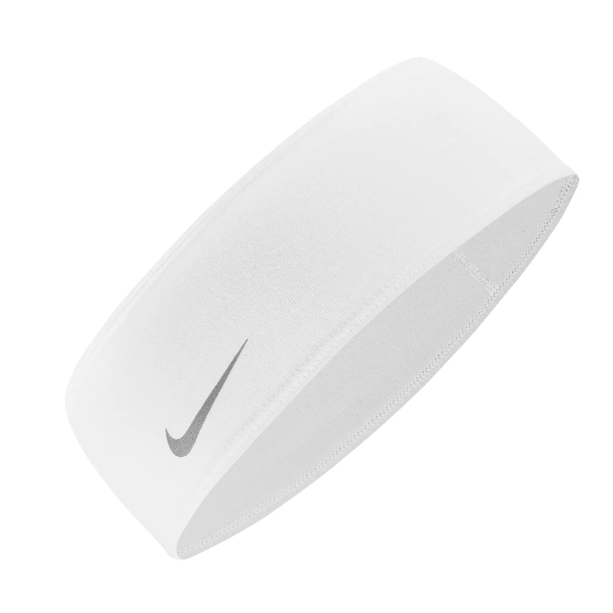 Bandeau Motif/style Swoosh 2.0 (Blanc) 2/3