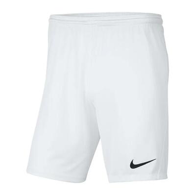 Pantaloncini Bambini Nike Dry Park III Bianco