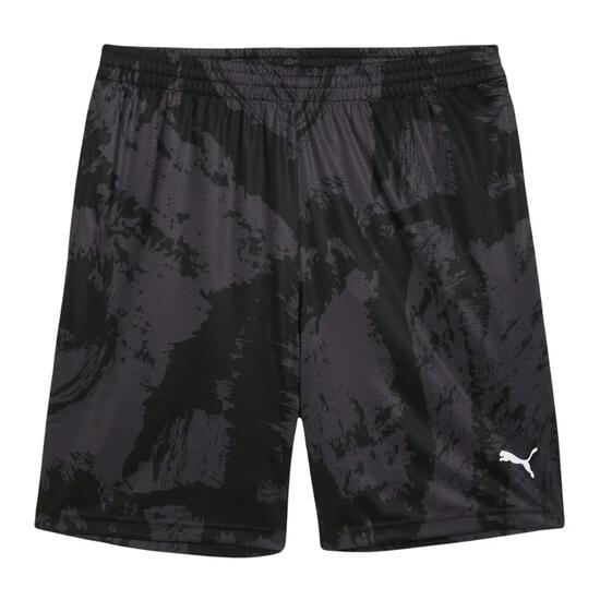Pantaloncini Stampa Su Intera Superficie Uomo Puma Train All Day Nero