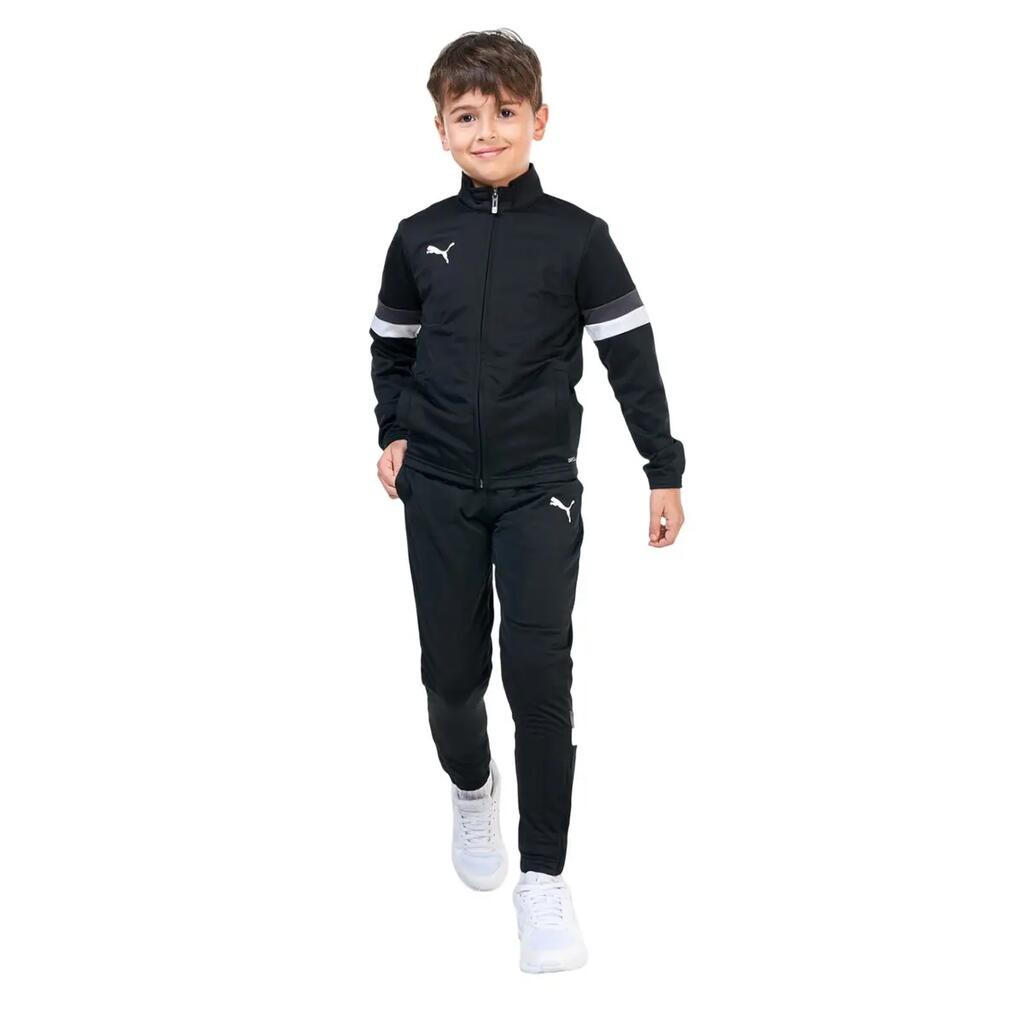 Childrens/Kids Team Rise Tracksuit (Black)
