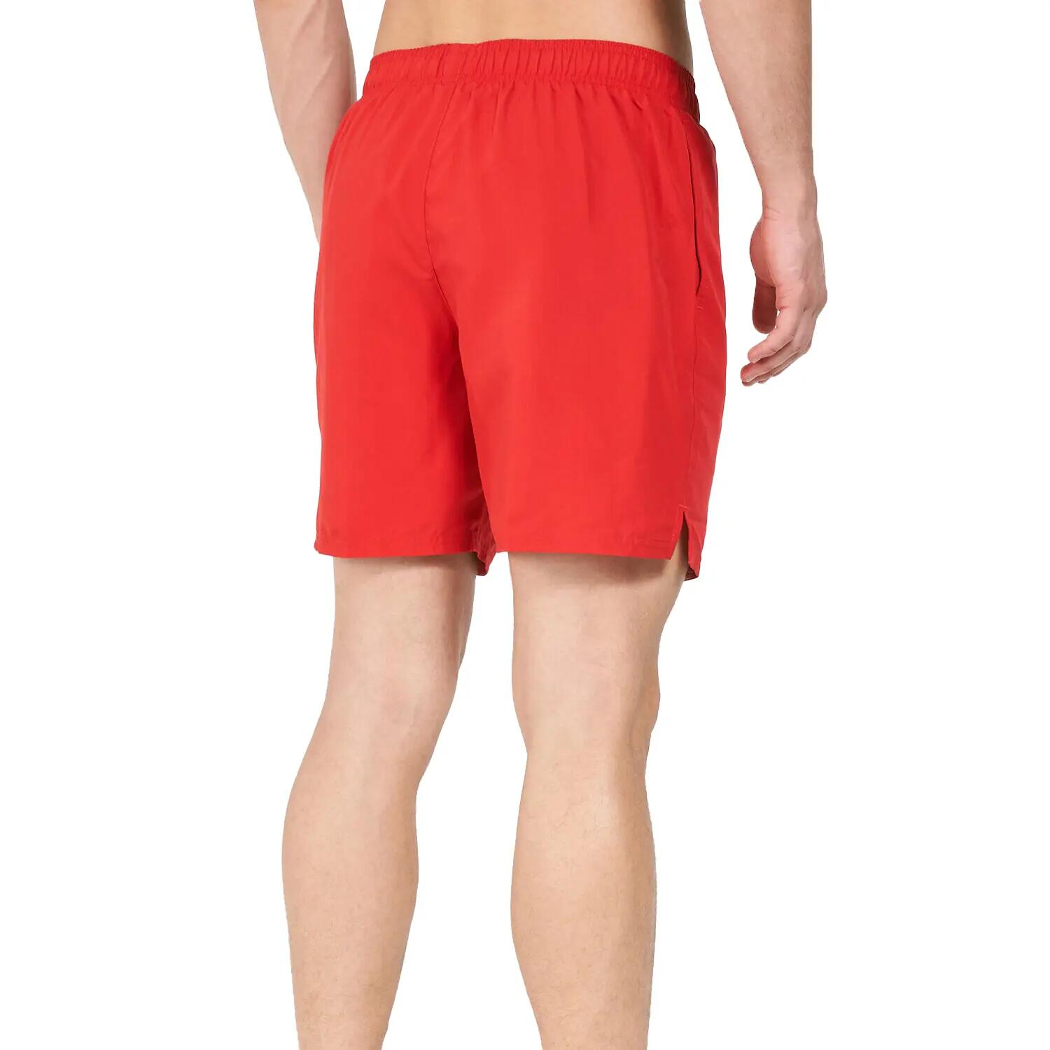 Heren 7 Volley Zwemshorts (Rood) 3/5