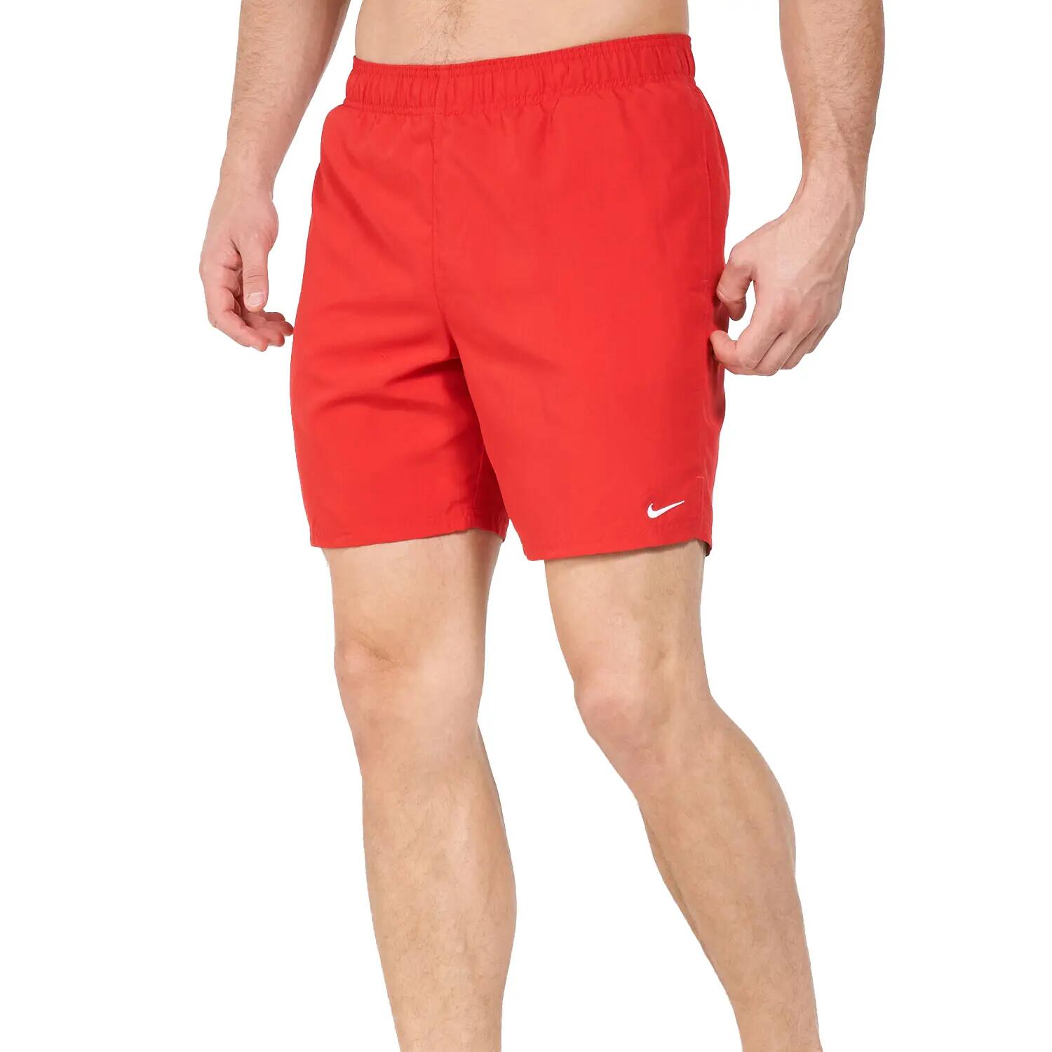 Heren 7 Volley Zwemshorts (Rood) 2/5