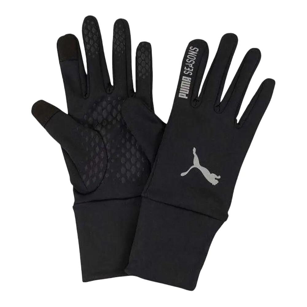 Adulto Unisex Logo Guanto Puma Season Nero 2/4